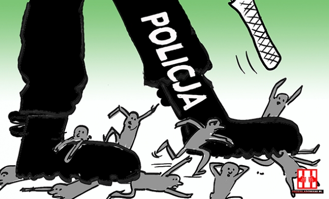 Frustracja i gniew po śmierci kibica postrzelonego przez policję
